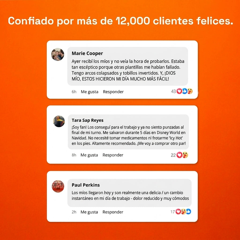 Plantillas de Masaje Alivio Total