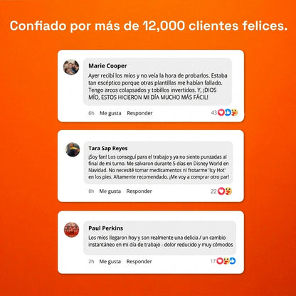 Plantillas de Masaje Alivio Total
